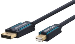 ClickTronic Adapterkabel för DisplayPort™ till mini DisplayPort™ premiumkabel | DisplayPort™-kontakt  mini DisplayPort™-kontakt | 1,0 m | UHD 4K @ 60 Hz