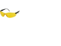 Space Yellow Skyddsglasögongula Linser/Svarta Ramar Med Justerbara Tinningarlinser I Slagtålig Polykarbonat