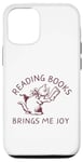 Coque pour iPhone 12/12 Pro Trouvez de la joie dans la lecture de livres - Délices des amateurs de livres