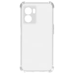 Realme Narzo 50 5G / Oppo A77 / A57 Silicone Case Reinforced Corners Transparent