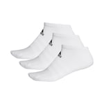 Adidas Cushioned Low-Cut Socks 3-pack White 40-42