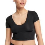 Sloggi ZERO Feel 2 0 Crop Top Svart Medium Dam