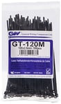 GW GT-120MB Lot de 1000 Serre-câbles Noir 122 x 2,5 mm