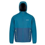 Regatta Men Arec II Water Repellent Wind Resistant Softshell Jacket - Majolica/Sea Blue, 3X-Large