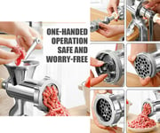 High Quality Table Home Hand Manual Meat Mince Machine Grinder Stuffer Kitchen