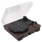 BT Record Player Vintage 3 Speed Built In Speaker Wireless Vinyl Turntable W GSA
