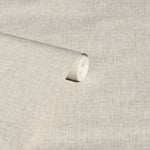 Linen Fabric Texture Wallpaper Subtle Shine Textured Arthouse 901704 Natural