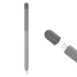 Delidigi Gradient Color Case Cover for Apple Pencil 1st Gen Silicone Sleeve Grip Accessories Compatible with Apple Pencil 1st Generation(Gradient Grey)