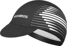 Rockbros Cykelkeps Med Visir, Huvudomfång 56-61 Cm - Svart