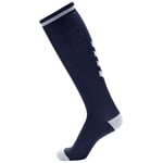 Hummel Träningsstrumpor Elite Hög - Navy/Vit, storlek 27-30