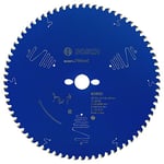 Bosch Accessories 2608644081 EXWOB 72 Tooth Top Precision Circular Saw Blade, 0 V, Blue