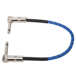 6.35mm Guitar Effect Pedal Cables Connecting Line Pedal Cable Right Angle Co XD