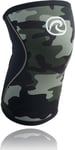 Rehband Rx Knee-Sleeve 5mm M, Black/Camo M