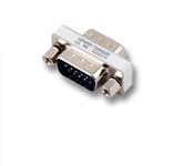 Microconnect HD15, F/M – Adaptateur pour Câble (F/M, VGA, VGA, Argent, mâle/Femelle)
