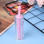 Pink Lipstick Gloss Tubes Empty Diy Lip Balm Brush Bottle Cosmet One Size