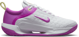 Nike W Nike Zoom Court Nxt Hc Tenniskengät WHITE/FUCHSIA