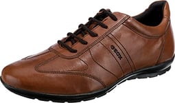 Geox Homme Uomo Symbol B Chaussures, Browncotto, 47 EU