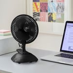 Mini Clip Base Mount Desk Fan