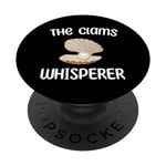 The Clams Whisperer Coquillages PopSockets PopGrip Interchangeable