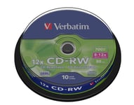 Verbatim 43480 CD-RW 12x 10 Pack Spindle