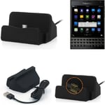 Docking Station for Blackberry Passport black charger Micro USB Dock Cable