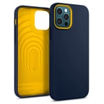 Caseology Nano Pop Case Compatible with iPhone 12 Compatible with iPhone 12 Pro - Navy