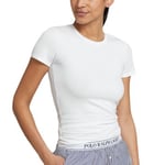 Polo Ralph Lauren Women Slim Fit T-Shirt Vit XX-Large Dam