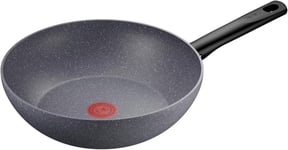 Tefal Natural On Induction G2801902 28 cm Non-Stick Wok Pan, Exclusive, Lavinia