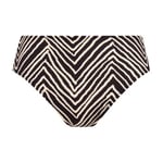 Freya Fiji Falls High Waist Bikini Brief Svart Large Dam