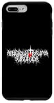 Coque pour iPhone 7 Plus/8 Plus Survivant religieux traumatisme – Style gothique Death Metal