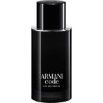 Armani Herrdofter Code Homme Eau de Parfum Spray - påfyllningsbar 75 ml