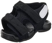 NIKE Sunray Adjust 6 Sneaker, Black/White, 5.5 UK