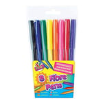 The Home Fusion Company 8 x Felt Tip Art Craft Children's Kids Fibre Pens Assorted Colours Pack Crafts