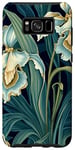 Coque pour Galaxy S8+ Fleur d'orchidée moderne et mignonne