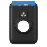MagSafe Card Wallet with Built-in AirTag Pocket - Black, fit 2-3 cards, Compatible for iPhone 15/14/13/12 Series