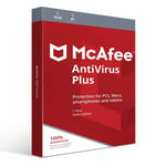 McAfee AntiVirus plus 1ÅR