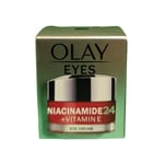 Olay Eyes - Niacinamide 24 ÷ Vitamin E - Eye Cream - 15ml ⭐️⭐️⭐️⭐️⭐️ ✅️