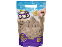 Kinetic Sand KNS RFL 2lb ColourSand Brown EU GML, Magisk sand för barn, 3 År, Brun