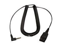Jabra Pc Cord - Câble Pour Casque Micro - Jack Mini Mâle Pour Déconnexion Rapide - Pour Biz 1500, 2300, 2400