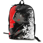 Kimi-Shop Angela R Mathews Tokyo Ghoul-Arima Anime Cartoon Cosplay Canvas Shoulder Bag Backpack Cool Lightweight Travel Daypacks School Backpack Laptop Backpack
