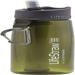 LifeStraw Go 2-Stage Water Filter Bottle, Green 