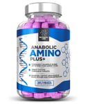 ANABOLIC AMINO PLUS+ STRONGEST LEGAL ESSENTIAL AMINO ACID + BCAA - 180 TABLETS