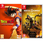 Dragon Ball Z Kakarot (Nintendo Switch) & Mortal Kombat 11 Ultimate (Nintendo Switch - Code in Box)
