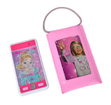Simba- Steffi Love Girls Smartphone avec étui Téléphone Portable pour Enfant, 105562049, Rose, Petit