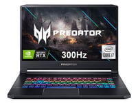 Acer Predator Helios 300 Gaming Laptop, Intel i7-10750H, NVIDIA GeForce RTX 2070 Super, 15.6" FHD 300Hz NVIDIA G-SYNC Display, 16GB DDR4, 512GB NVMe SSD, American English Backlit Keyboard