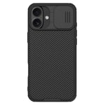 Nillkin iPhone 16 Skal med kameraskydd - CamShield, Svart