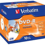 Verbatim VERBATIM DVD-R Printbar yta