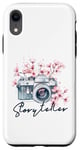iPhone XR Photographer Storyteller Vintage Camera Flowers Photography Case