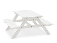 Hillerstorp lasten piknik-pöytä, 90*106*50 cm, valkoinen