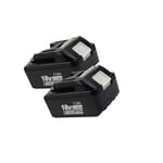 2Pack 5.5Ah BL1850 Replacement Battery for Makita 18v Battery, Lithium-ion Battery for 18v Makita battery Bl1830 LXT-400 BL1840 BL1850B BL1815 BL1820 BL1835